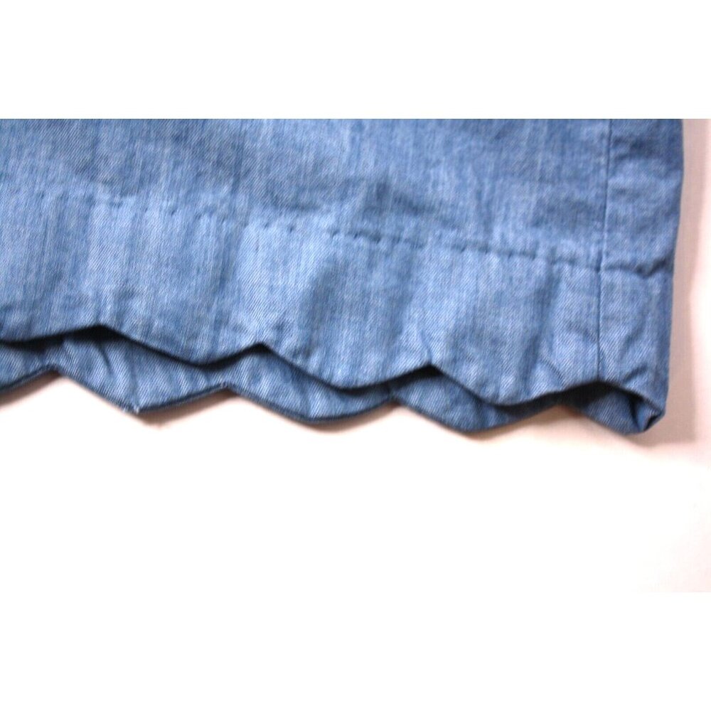 Pixley Shorts Romper Jumper Thin Shoulder Strap Light Blue Denim Womens Size S - Picture 5 of 6